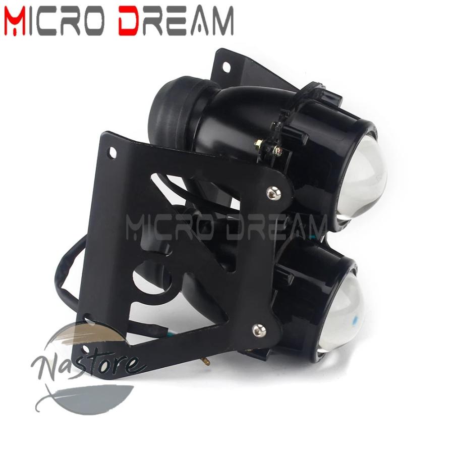 並行輸入品 バイク デュアル ダブル ツインライト ストリート