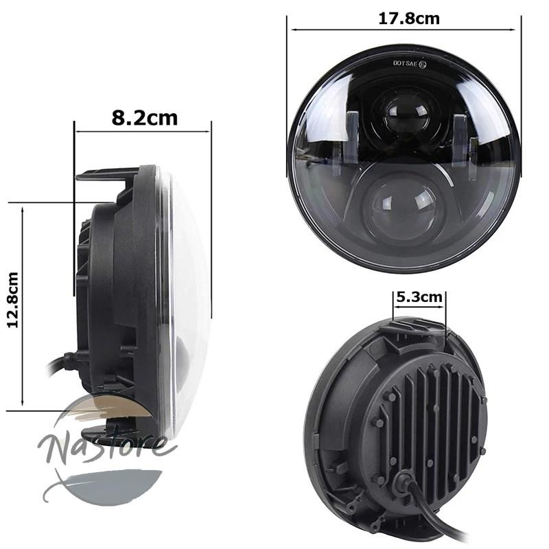 並行輸入品 vtr250 ホンダ honda ヘッドライト ヘッド ライト 7 インチ