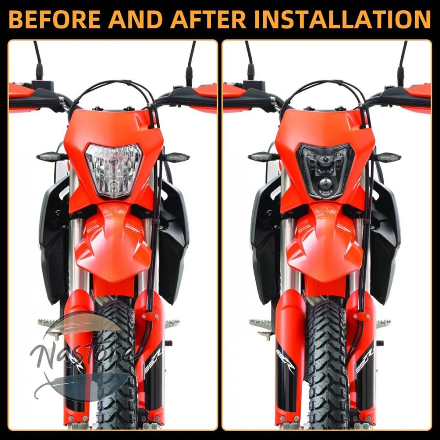ｍｅｒｕ 並行輸入品 KTM バイク ヘッドライト 690 smc エンデューロ r ダート