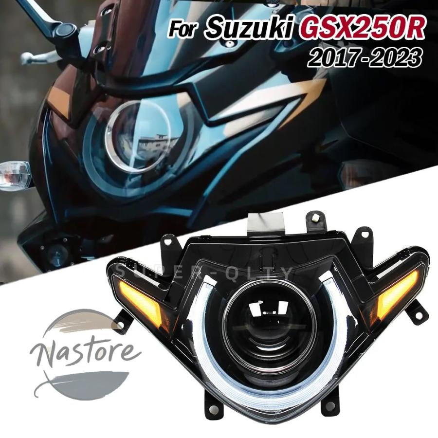 並行輸入品 スズキ suzuki バイク フロント ヘッド ヘッドライト 部品