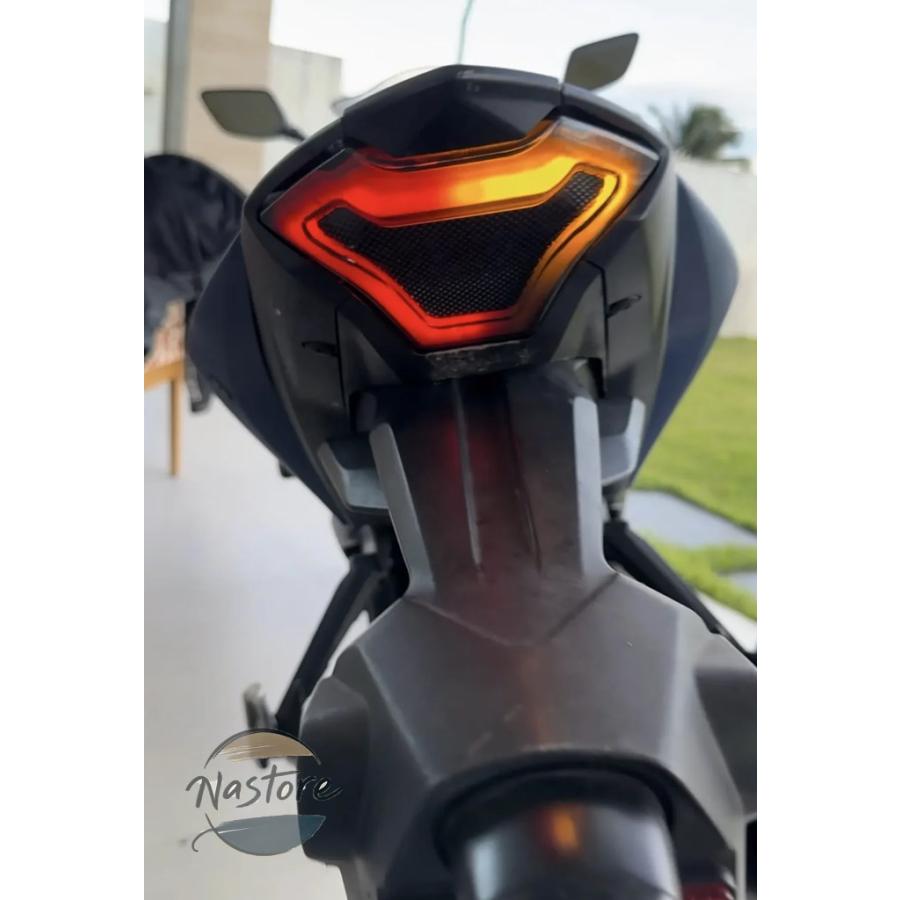 並行輸入品 mt03 ヤマハ バイク テールライト ブレーキ mt07 mt25 fz07 r3 r25 lc150 led カスタムパーツ 部品 アクセサリー_5