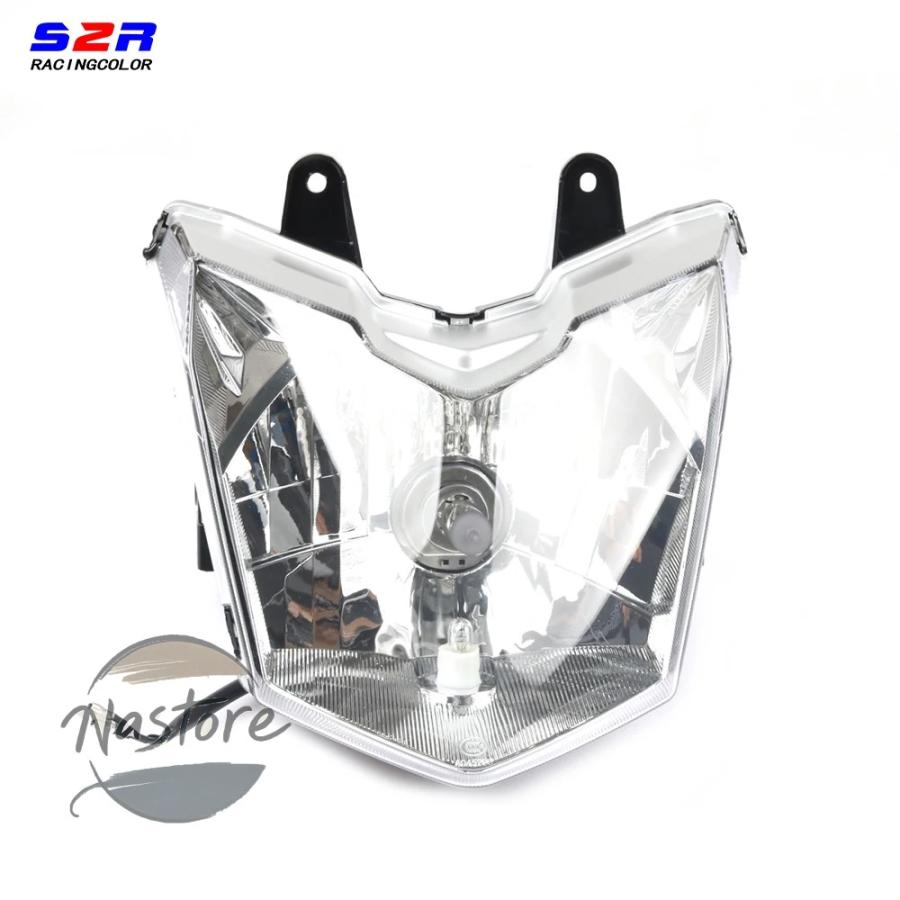 並行輸入品 ybr125z ヤマハ バイク ヘッドライト フロント ヘッド ライト ybr z 125 ybrz 125z ランプ ランプライト 2017 2018 2019 12v カスタムパーツ 部品_1