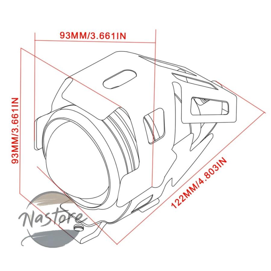 並行輸入品 xtz660 ヤマハ バイク ヘッドライト tenere xtz750 super rd 250 lc rd350lc xz550 カスタムパーツ 部品 アクセサリーの画像