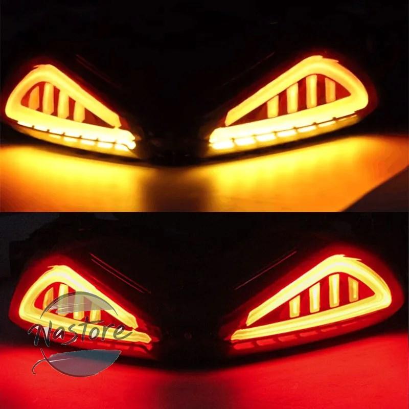 並行輸入品 ヤマハ バイク ブレーキ 部品 カスタムパーツ アクセサリー nmax155 2020 2023 led ウィンカー テールライト 統合 nmax n max 155_4