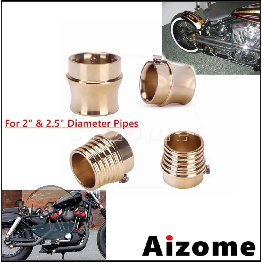 並行輸入品 マフラー 真鍮穴あけ 1.75 インチ2インチ 2.25インチ 2.5