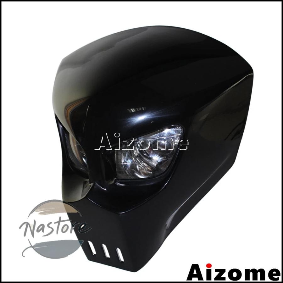 並行輸入品 スズキ suzuki バイク ヘッドライト カスタムパーツ ヘッド