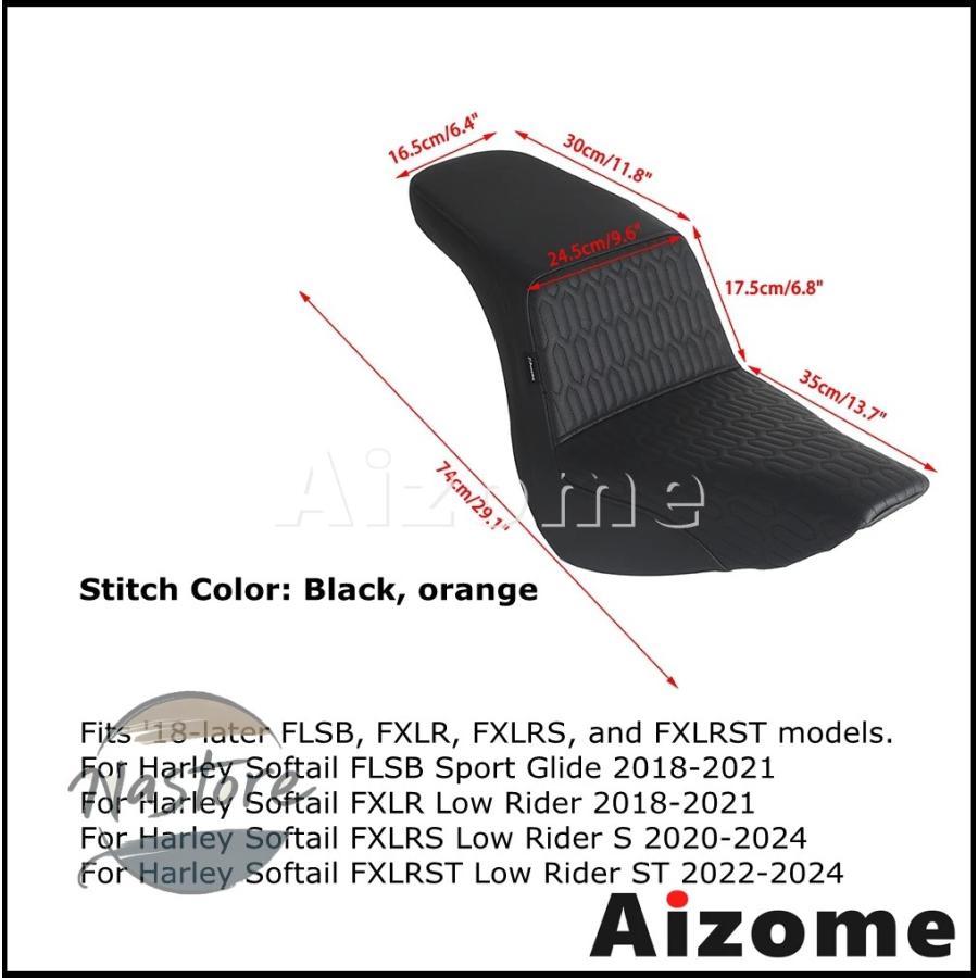 バイク 黒革ゲルパッドツーアップドライバーフロントリア助手席