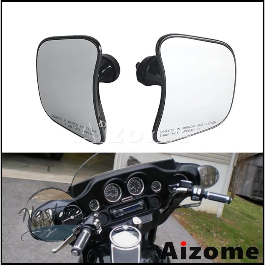 並行輸入品 バイク ミラー リア ハーレー ツーリング cvo ストリート