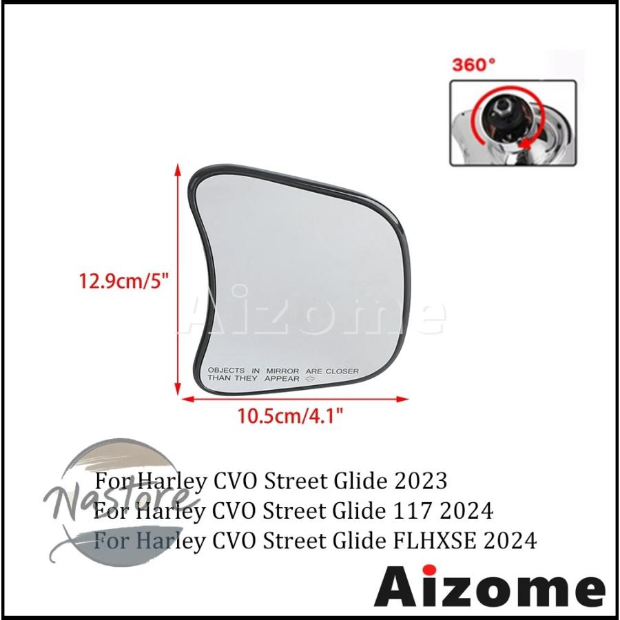 並行輸入品 バイク ミラー リア ハーレー ツーリング cvo ストリート