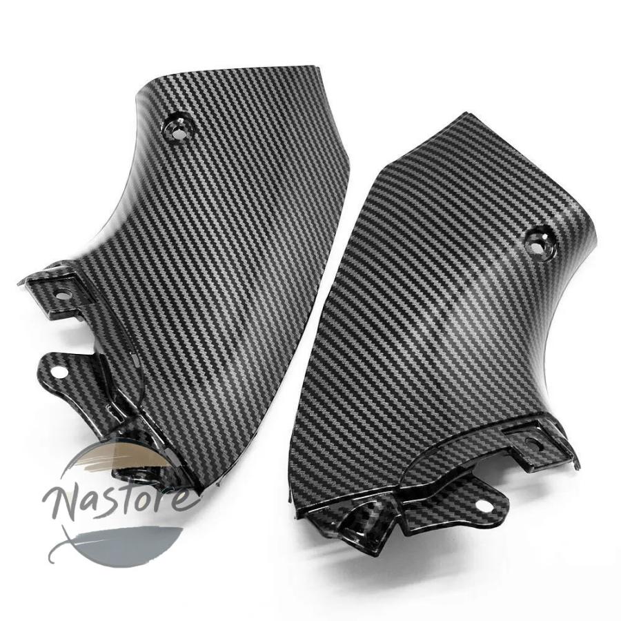 並行輸入品 スズキ suzuki バイク カバー フロント 4 個 ハヤブサ gsx1300r gsx 1300r 08 2020 アッパーダッシュラムエアダクトカーボン フェアリングの画像