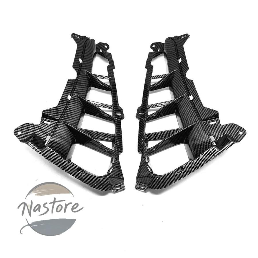 並行輸入品 スズキ suzuki インナーサイドベントフェアリング gsx1300r ハヤブサ 2021-23 2024 ハイドロディップカーボン 仕上げ 部品 カスタムパーツの画像