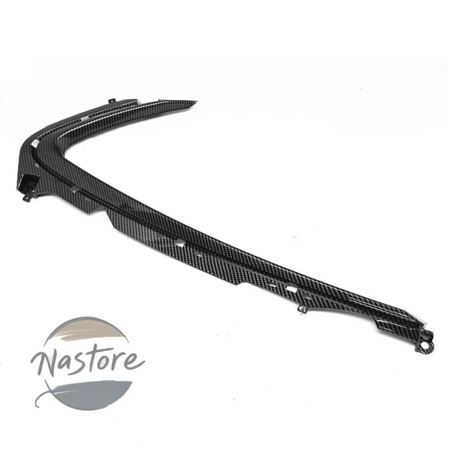 並行輸入品 スズキ suzuki サイドベントフェアリングストライプ gsx1300r ハヤブサ 2021-23 2024 ハイドロディップカーボン 仕上げ 部品 カスタムパーツの画像