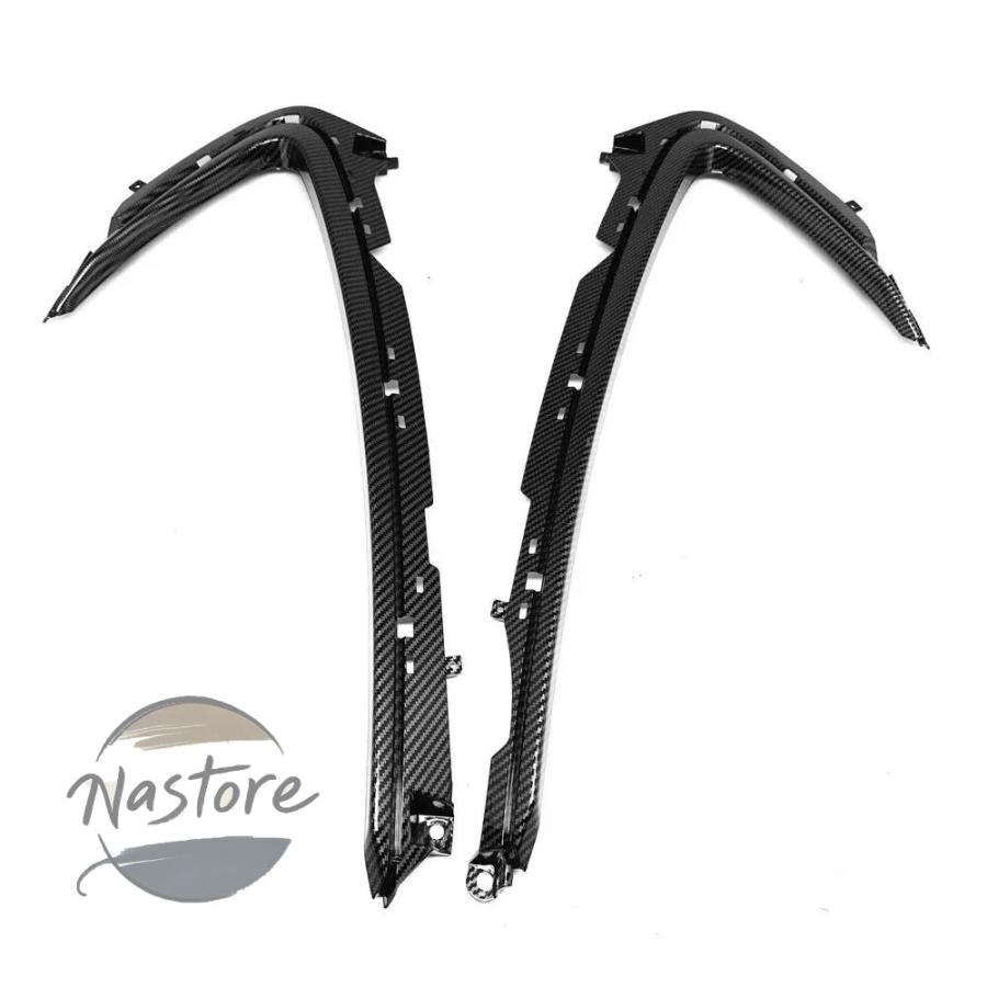 並行輸入品 スズキ suzuki サイドベントフェアリングストライプ gsx1300r ハヤブサ 2021-23 2024 ハイドロディップカーボン 仕上げ 部品 カスタムパーツの画像