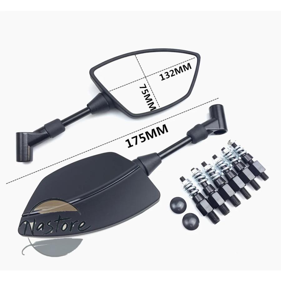 並行輸入品 ヤマハ バイク ミラー リア nmax 155 125 150 nmax125 nmax155 2019-21 2022 ビューバックサイド カスタムパーツ 部品 アクセサリー_3