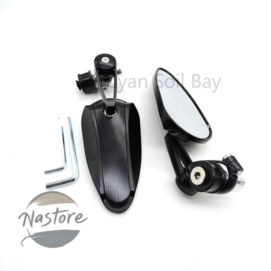 並行輸入品 r1 ヤマハ バイク ミラー ハンドル バー エンドバック yzf r3 r6 r25 mt07 mt09 fz07 fz09 ybr 125 カワサキ z800 z1000 カスタムパーツ 部品_4