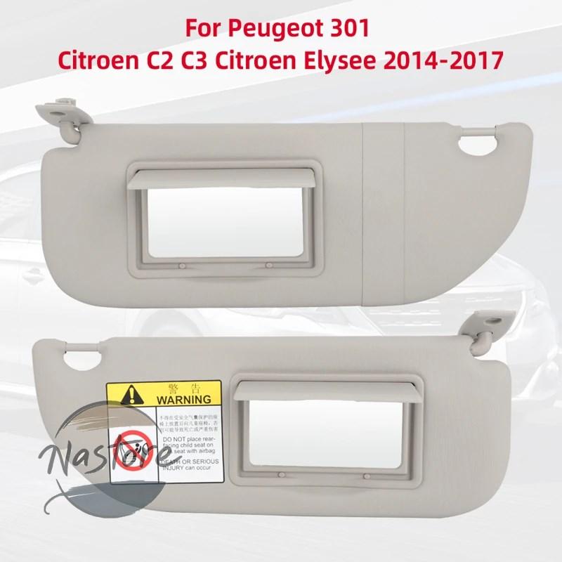 並行輸入品 c2 サンバイザーアセンブリプジョー 301 シトロエン c3 シトロエンエリゼ 2014 2017 98038432ds 980384_1