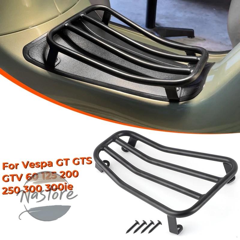 並行輸入品 バイク ペダル リア キット ベスパ gt gts gtv 60 125 200 250 300 300ie 黒フットキャブラケットホルダー カスタムパーツ 部品 アクセサリーの画像