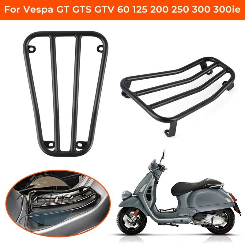 並行輸入品 バイク ペダル リア キット ベスパ gt gts gtv 60 125 200 250 300 300ie 黒フットキャブラケットホルダー カスタムパーツ 部品 アクセサリーの画像