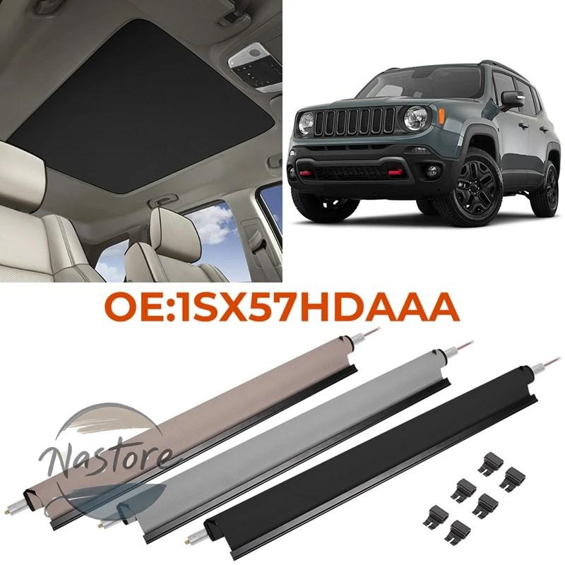 並行輸入品 ジープ jeep カバー レネゲード パノラマサンルーフサンシェードカーテンアセンブリ 2011 2024 1sx57hdaaa サンシェード自動 カスタムパーツ 部品の画像