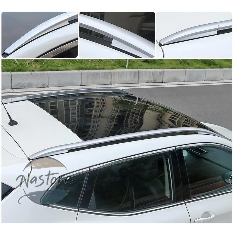 並行輸入品 日産 nissan リア スタイルルーフラック キャシュカイローグスポーツ 2016 2022 レールバーキャキャバートップクロスバーラの画像