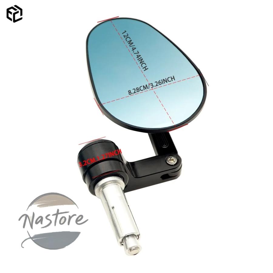 並行輸入品 rh1250s バイク ミラー ハンドル バーエンド アクセサリー カスタム バー カスタムパーツ 部品 アクセサリー_1