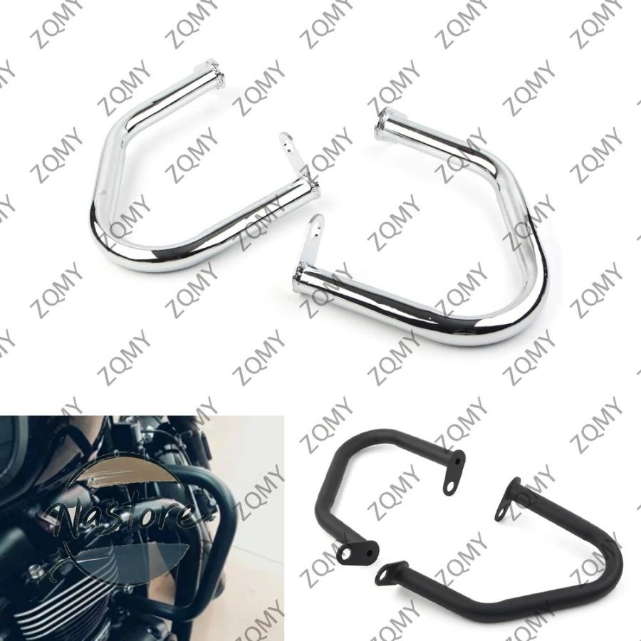並行輸入品 t100 バイク ガード エンジン バンパー クラッシュバー t120 スラクストン 1200 r 2016-19 ストリートカップ ツイン 2017 カスタムパーツ 部品の画像