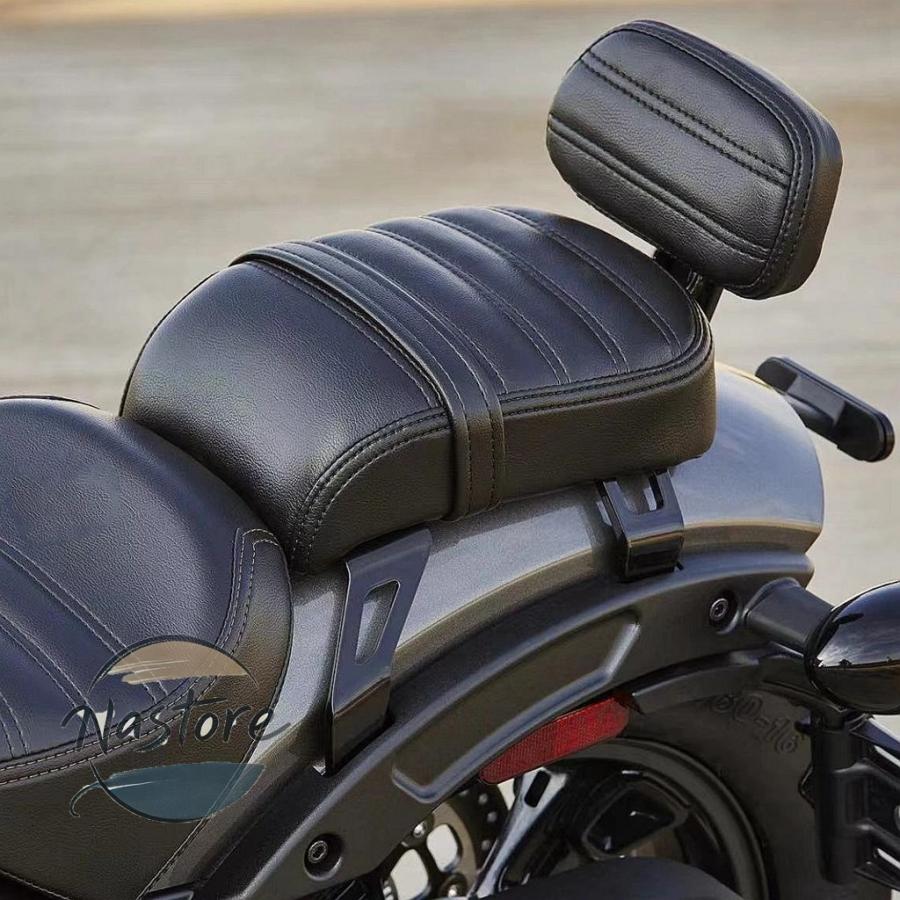 並行輸入品 バイク リア カスタム インディアン スカウト ボバー助手席 