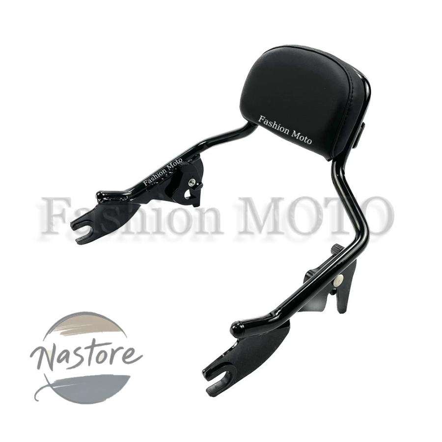 並行輸入品 バイク 部品 カスタムパーツ アクセサリー ピリオンシートバックレストシーシーバーハーレー ツーリング cvo flhr_3