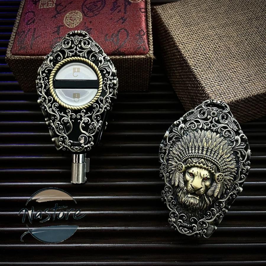 並行輸入品 バイク カバー スマートキー本革ケース fob ハーレー