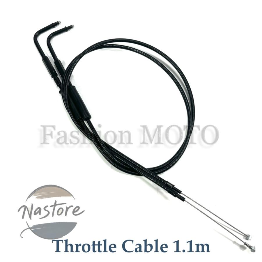 xl1200 バイク スロットル 黒ワイヤーケーブルハーレー スポーツスター