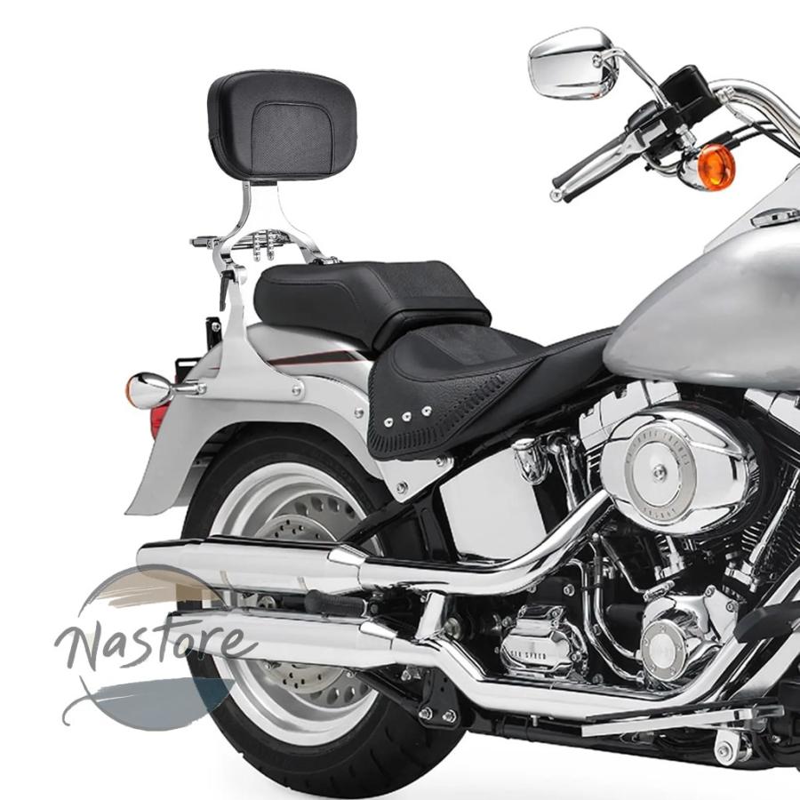 並行輸入品 カスタム バックレスト シーシーバー 2007 2017 ハーレー 