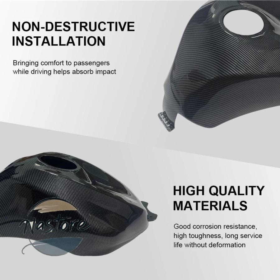 並行輸入品 zx6r カワサキ バイク カバー 燃料 タンクキャップ absカーボンタンク カスタムパーツ 部品 アクセサリー_5
