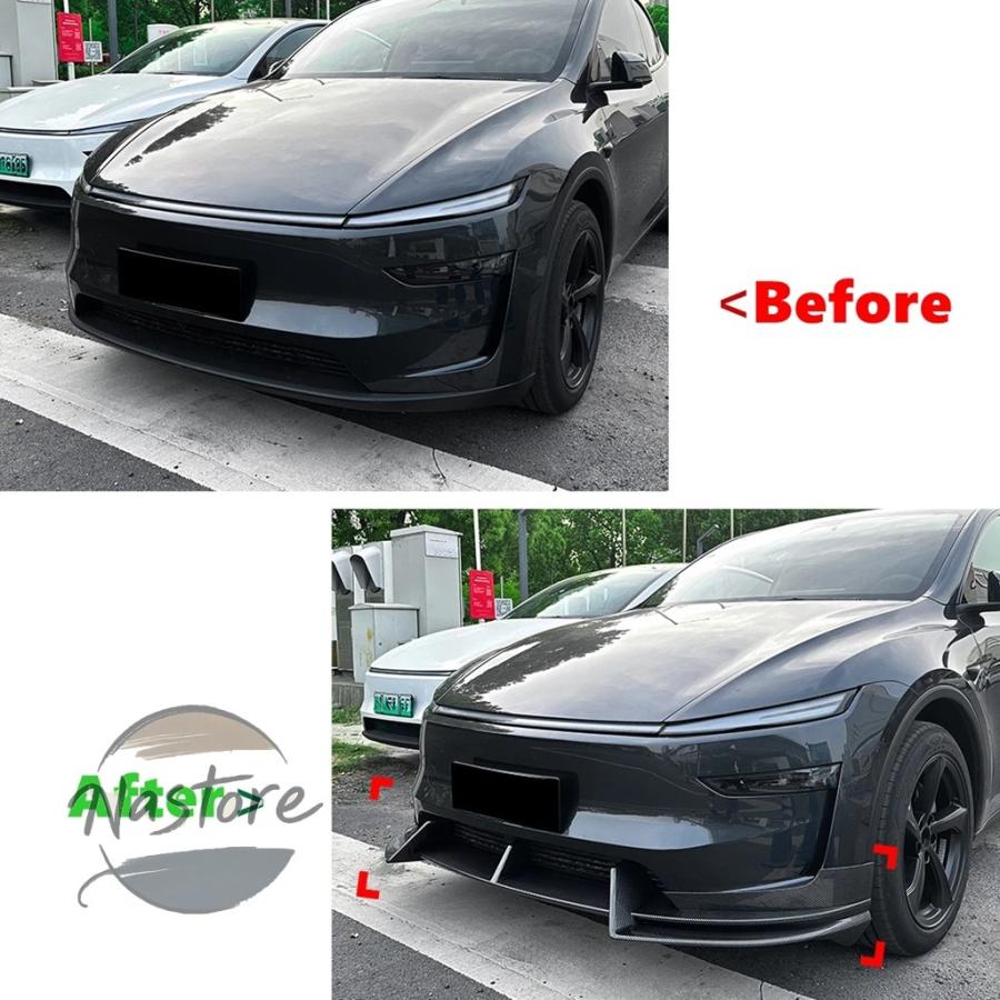 並行輸入品 テスラ tesla スポイラー リップ ガード カスタムパーツ