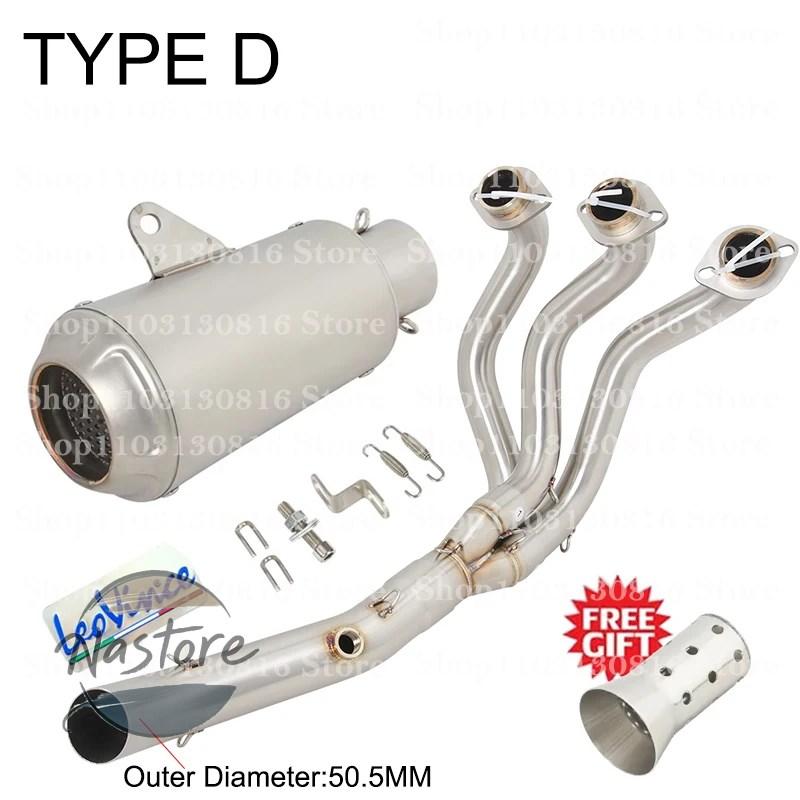 並行輸入品】ヤマハ バイク フロント マフラー mt-09 fz-09 fj09 mt09