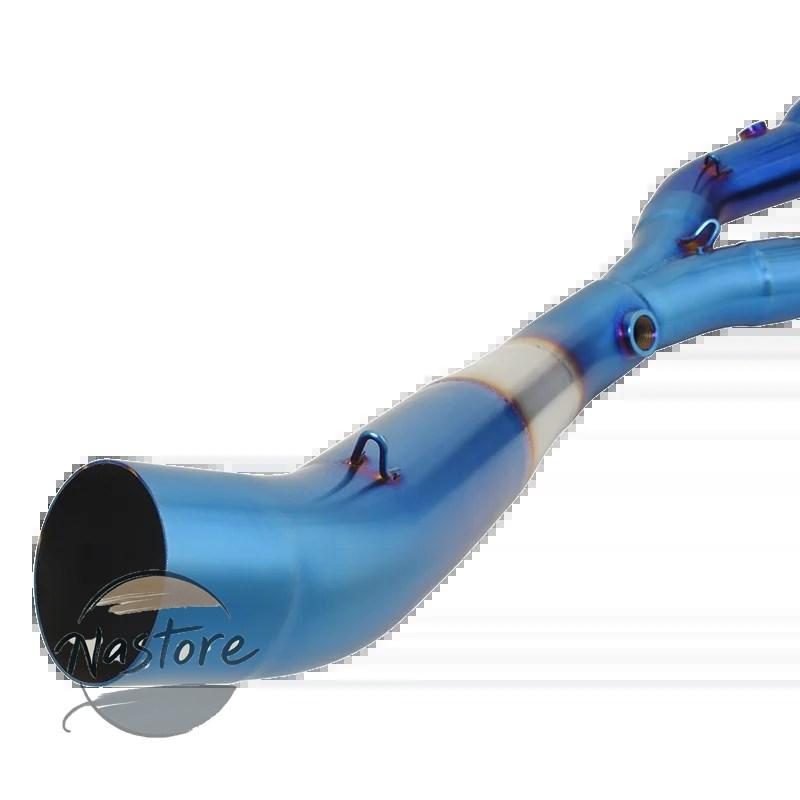 並行輸入品 BMW バイク フロント マフラー s1000rr s1000r 2010 - 2018 スリップオン システム排気エスケープ モトヘッ_3