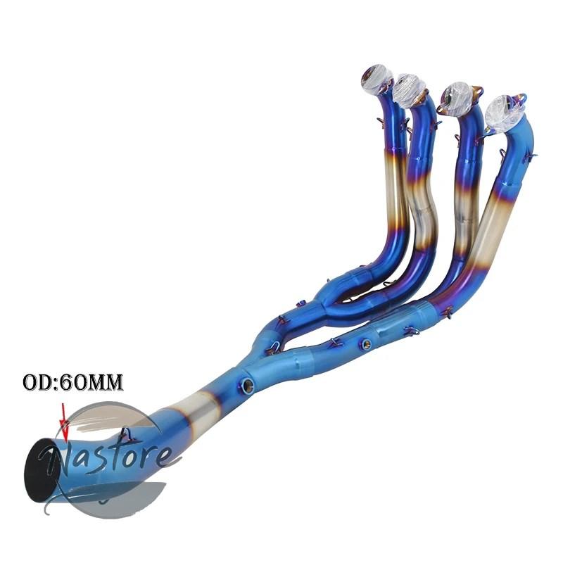 並行輸入品 BMW バイク フロント マフラー s1000rr s1000r 2010 - 2018 スリップオン システム排気エスケープ モトヘッ_5