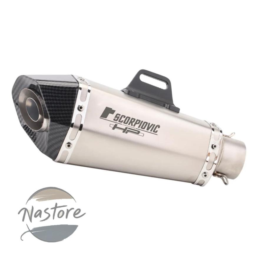 並行輸入品 fz1 バイク マフラー 51mmインレット汎 r6 r15 r3 zx6r zx10 z900 1000 cbr1000 gsxr1000 b10 カスタムパーツ 部品 アクセサリーの画像