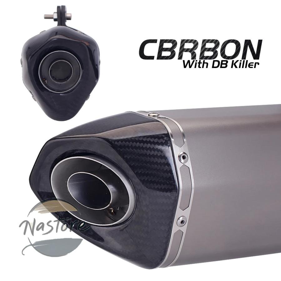並行輸入品 バイク マフラー カスタム 部品 カスタムパーツ アクセサリー 汎 チタン合金 51mm akエスケープ dbキラー z900 mt07 nk400 ニンジャ250 gsx-s750_2
