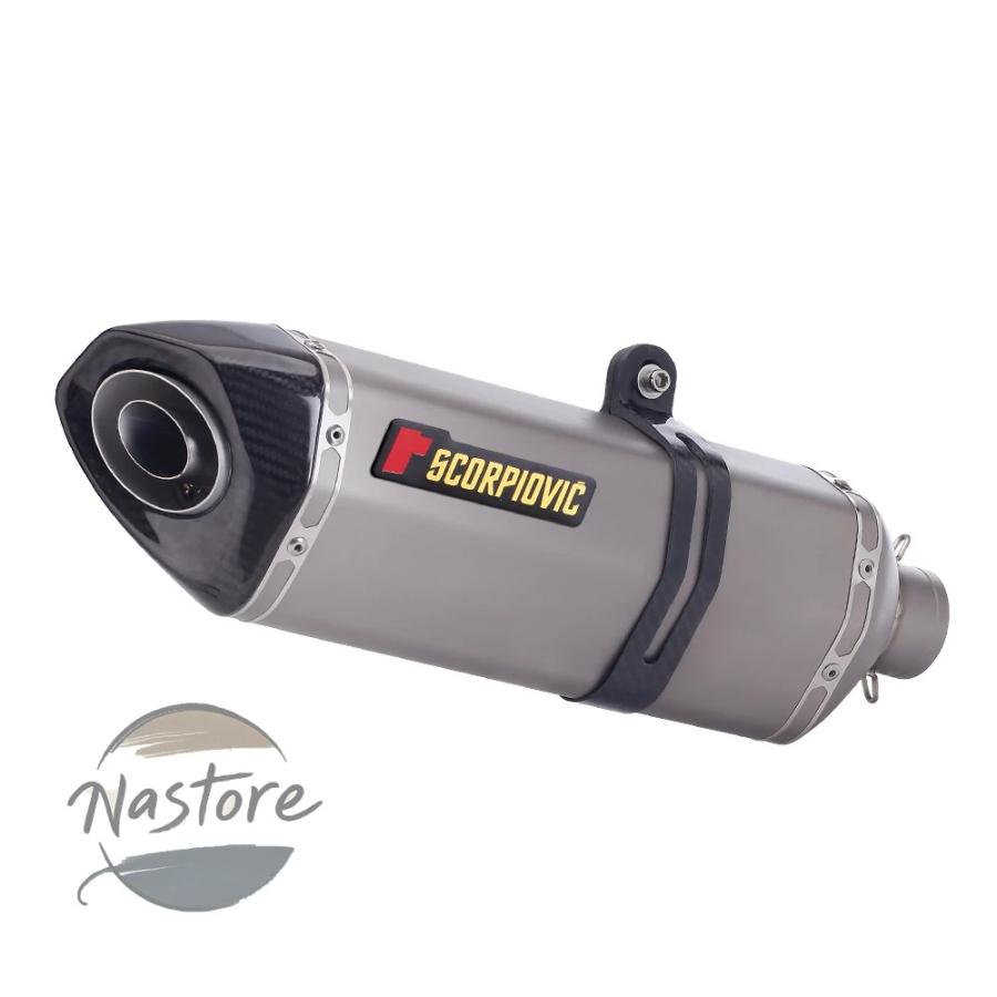 並行輸入品 バイク マフラー カスタム 部品 カスタムパーツ アクセサリー 汎 チタン合金 51mm akエスケープ dbキラー z900 mt07 nk400 ニンジャ250 gsx-s750_4