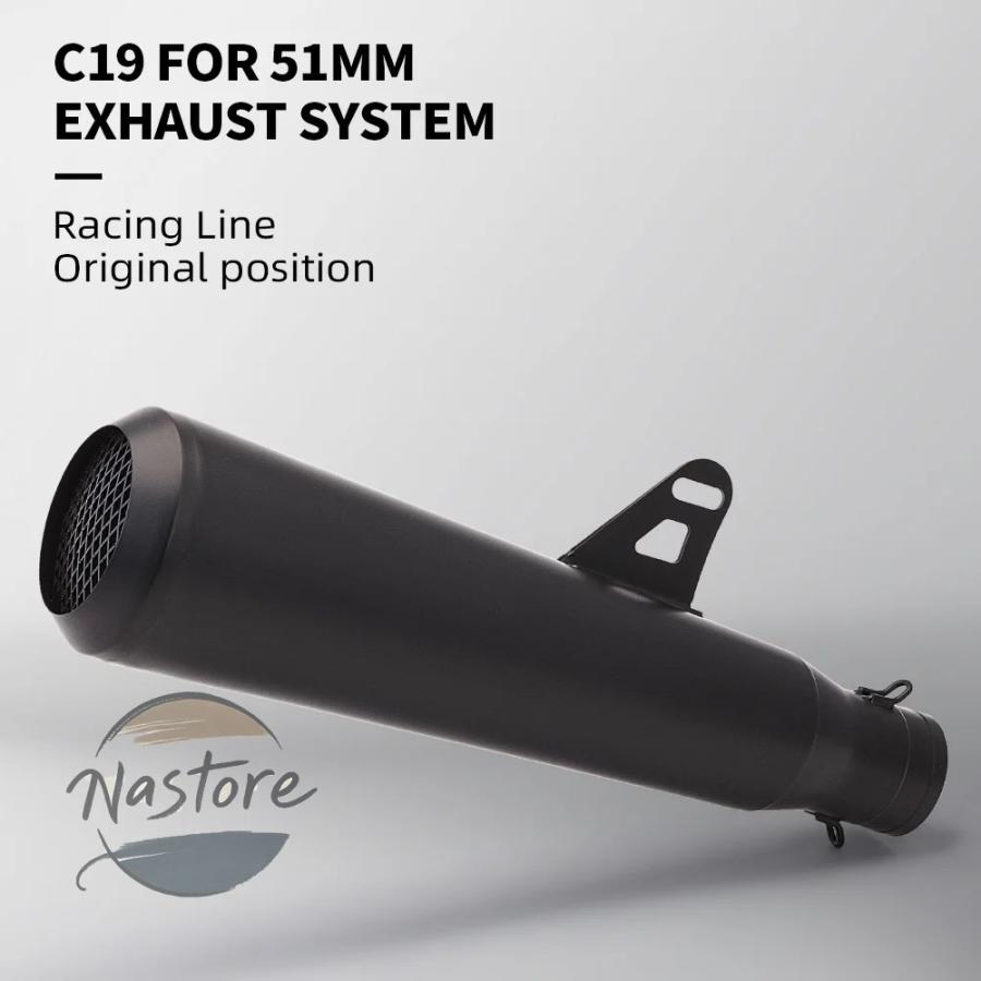 並行輸入品 sr400 バイク マフラー カスタム パイプシステム バルカン s 650 z400 r3 pcx125 c19 s1000rr cbr650 カスタムパーツ 部品 アクセサリーの画像