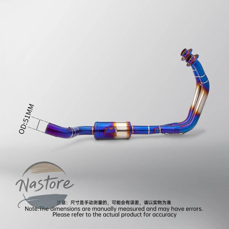 並行輸入品 バイク フロント マフラー 部品 カスタムパーツ アクセサリー 排気エスケープフルシステムリンクパイプ接続スリップオンgsx8r gsx_2