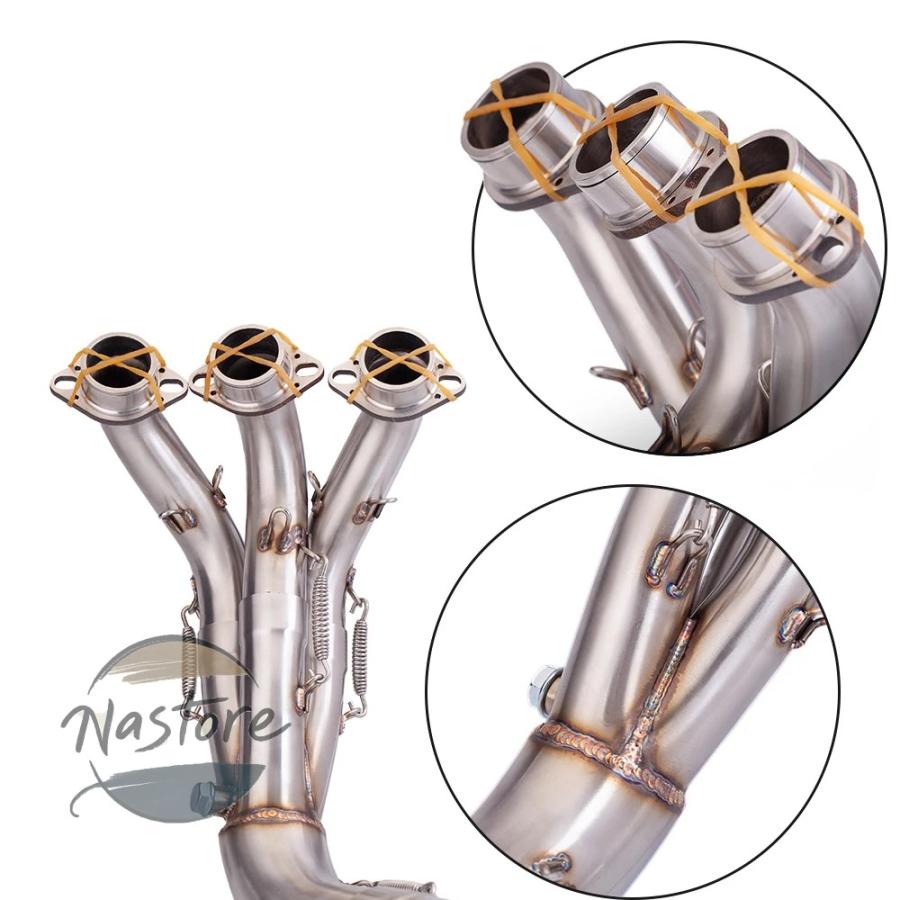 並行輸入品 ヤマハ バイク マフラー カスタム 部品 カスタムパーツ アクセサリー mt-09 mt09 2021-23 スリップオン 排気システム 51mmの画像