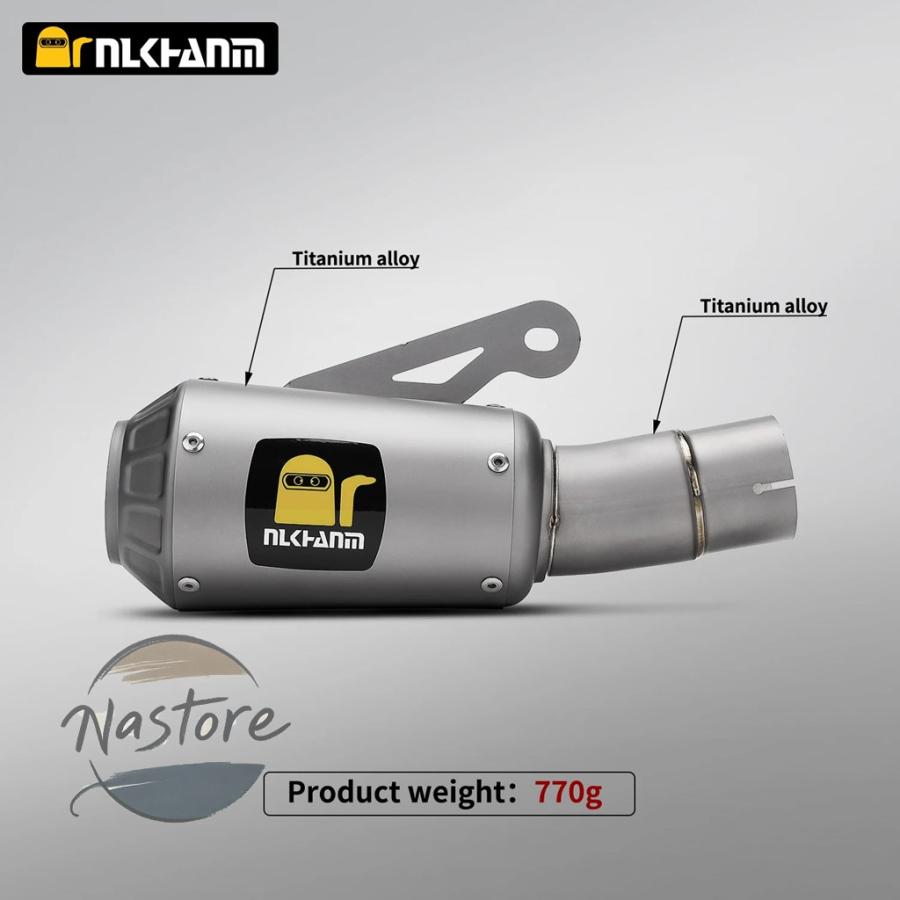 並行輸入品 ヤマハ バイク マフラー 部品 カスタムパーツ アクセサリー mt-10 yzf-r1 2015-2023 排気レーシングakチタン合金ハニカムポート r1 r1m_1