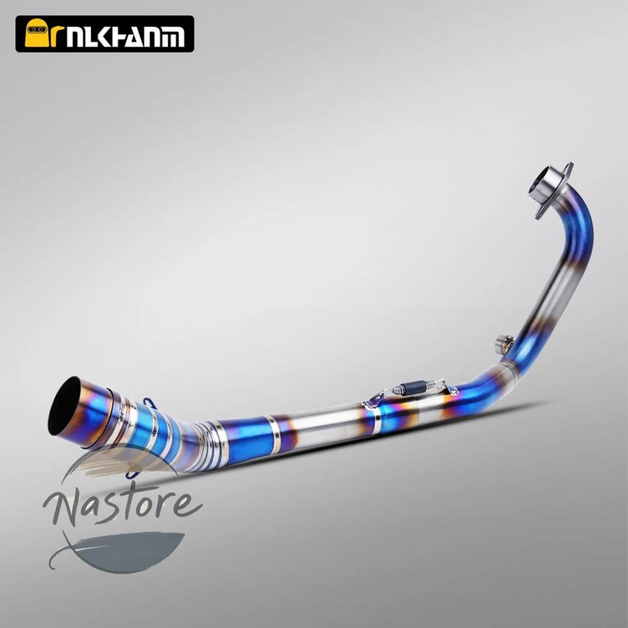 並行輸入品 バイク 部品 カスタムパーツ アクセサリー yzf y15zr lc135 gl レーシングエキゾーストチタン合金フルシステムエキゾーストの画像
