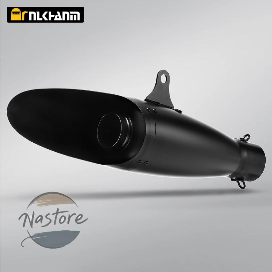 並行輸入品 バイク マフラー カスタム 部品 カスタムパーツ アクセサリー er6n mt07 xsr900 dl650 yzf-r1 汎 51mm 排気システムscエスケープの画像