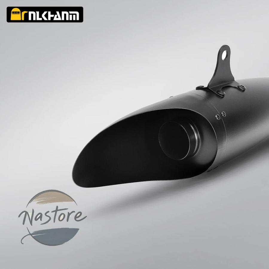 並行輸入品 バイク マフラー カスタム 部品 カスタムパーツ アクセサリー er6n mt07 xsr900 dl650 yzf-r1 汎 51mm 排気システムscエスケープの画像