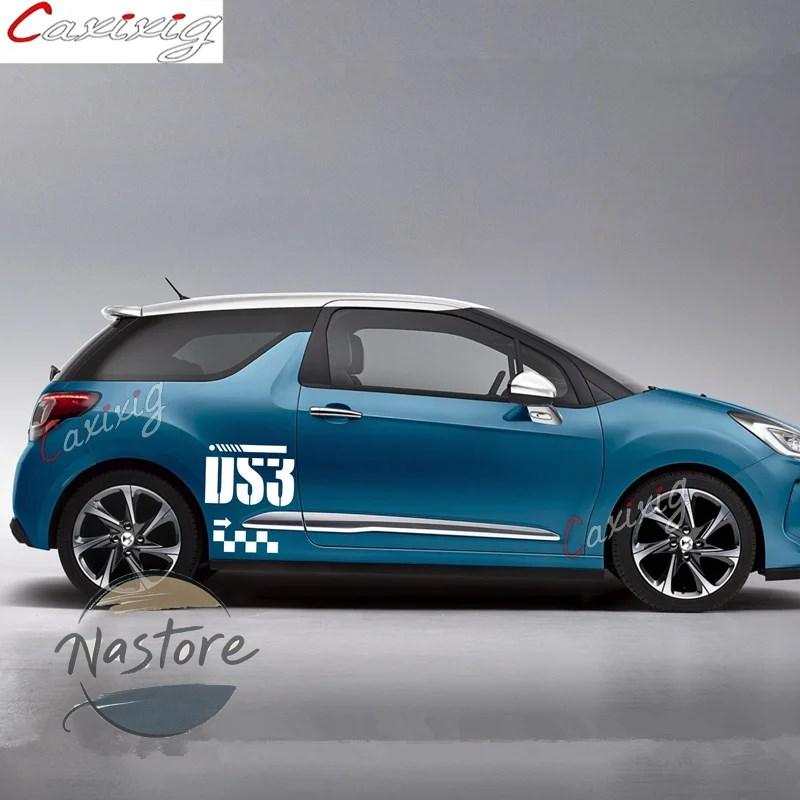 並行輸入品 外装 カスタム シトロエン ds3 体装飾ステッカー