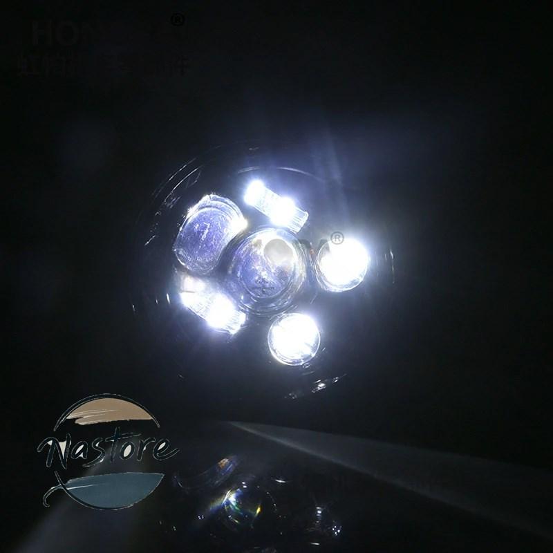 並行輸入品 バイク ヘッド ヘッドライト 部品 カスタムパーツ アクセサリー ライト ハーレー 造ライト ledライト 製 造ハイ/ロービームライト_1