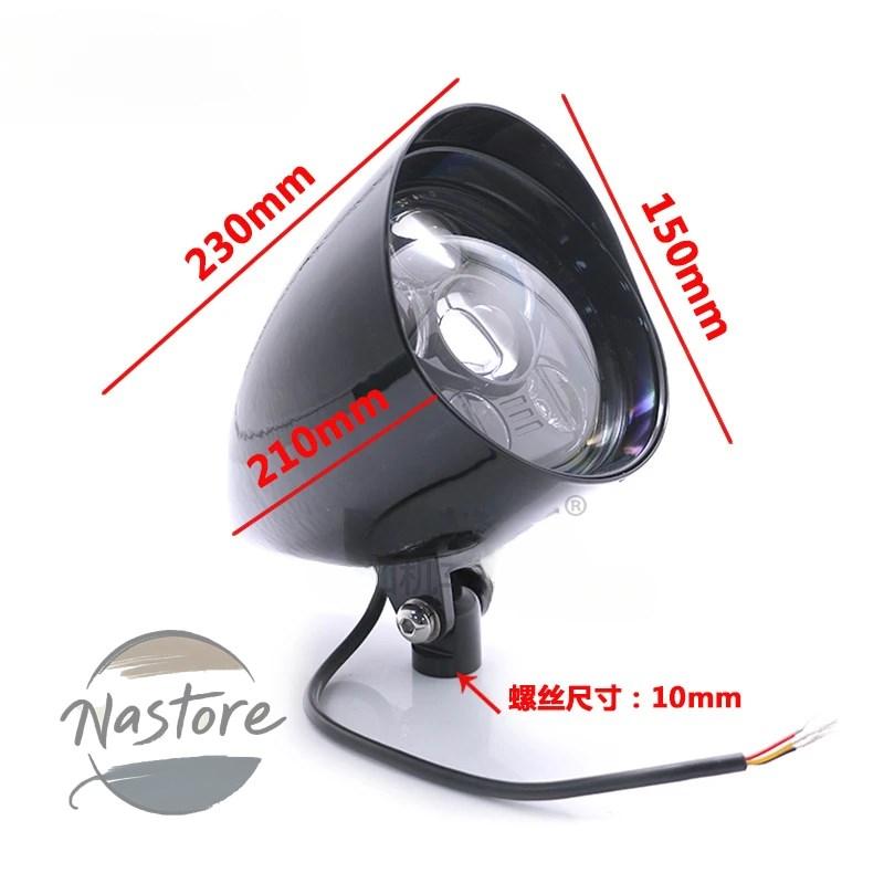 並行輸入品 バイク ヘッド ヘッドライト 部品 カスタムパーツ アクセサリー ライト ハーレー 造ライト ledライト 製 造ハイ/ロービームライト_2
