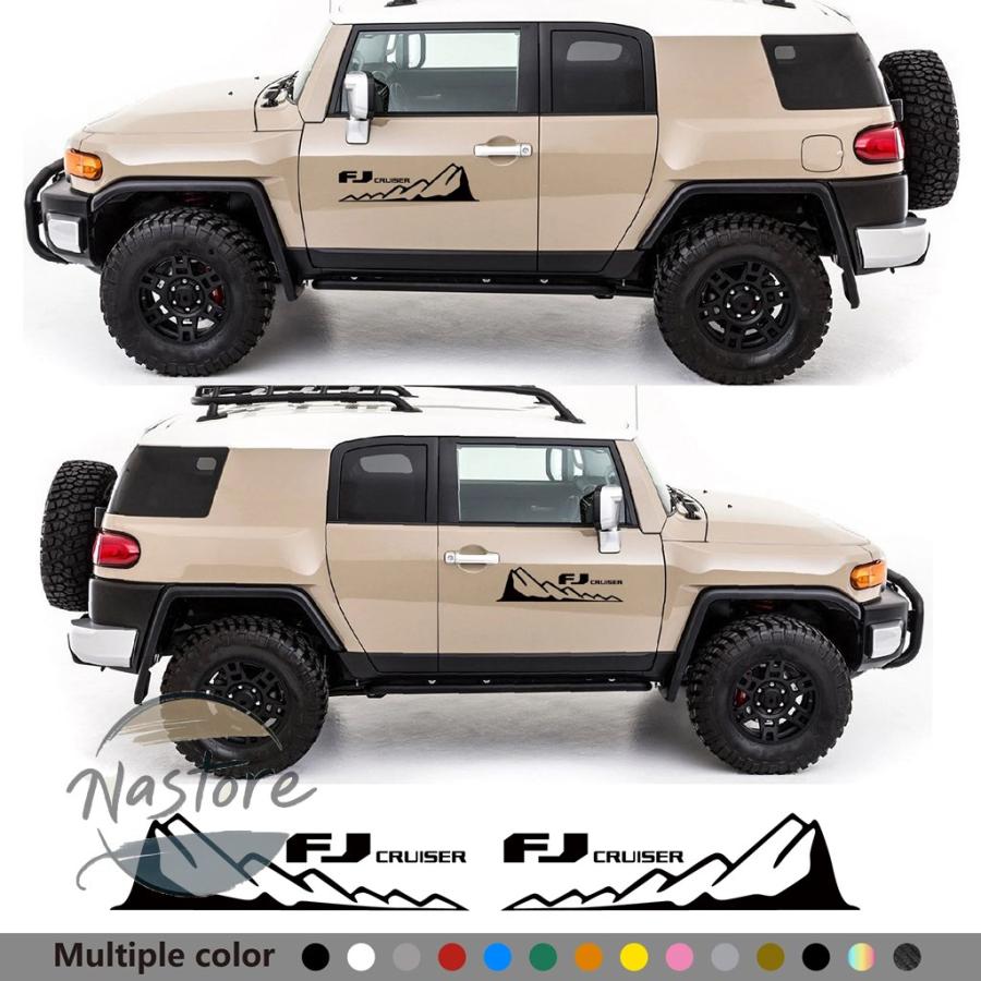 並行輸入品 トヨタ toyota カスタムパーツ マウンテンカーステッカー